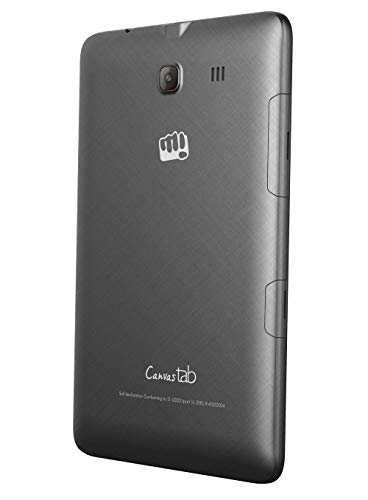 Image of (Refurbished) Micromax Canvas Tab P701 Tablet (7 inch, 8GB, Wi-Fi+ 4G with Voice Calling), Grey
