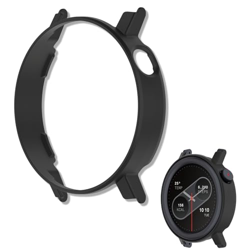 Deiboun For CMF By Nothing Watch Pro 2 ΉیJo[ y PCf Sʕی ȒP ̉ ϏՌ hoLYh~ CMF By Nothing Watch Pro 2 p ϐFh~iubNj (ubN)
