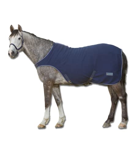 WALDHAUSEN Economic Fleece-Führmaschinendecke Rückenlänge 125 cm, Nachtblau