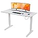 Produktbild ATLASIO SHD+ Elektrisch höhenverstellbarer Schreibtisch 140x65  Wireless Charger, Touch Pad, USB-A & USB-C, Ergonomischer Stehschreibtisch mit Kabelkanal & Timer, weiß