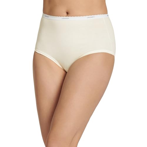 Image of Jockey Women's Underwear 100% Cotton Classic Brief - 3 Pack