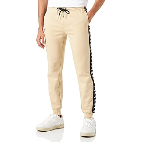 Kappa Women's Regular Fit Sweatpants in Brown Rice Cover