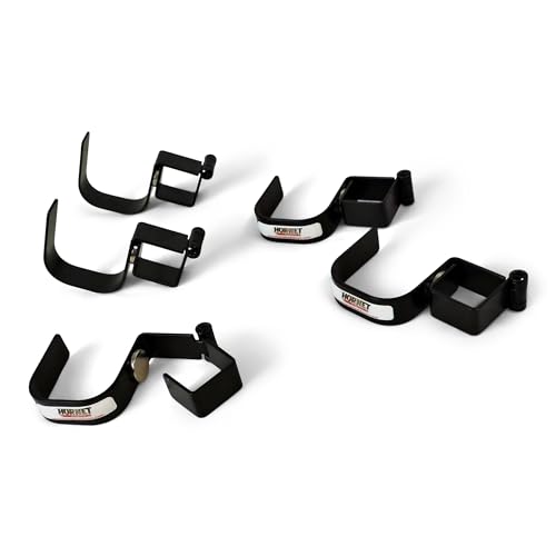 Stay-Put Quick Hook Tree Stand Camp Pack Five Pack TSH-5 Includes Three 3/4 inch and Two 1 inch Accessory Hook Patent Pending