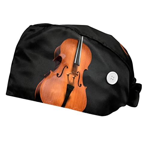 Chapeaux de travail musique violon anti-transpiration casquettes mixtes