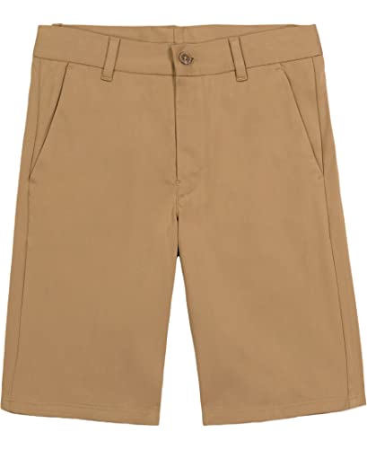 Image of Nautica Boys' School Uniform Flat Front Twill Short