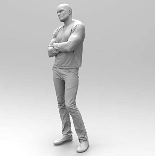 Figura de Resina Modern Civilian Man 1:35 sin armar miniatura 2
