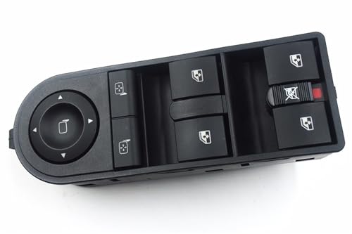 Interrupteur principal de fenêtre Opel Astra H et Zafira B commande 13228877