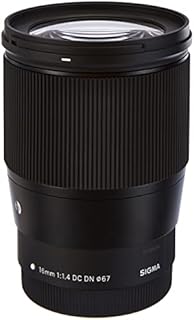 Sigma 16 mm f/1.4 (C) AF DC DN Lens for Canon EF-M X Mount, Mirrorless