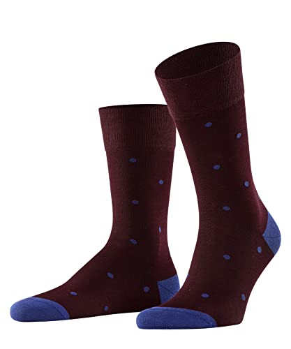 Image of FALKE Men's Dot Socks, Breathable, Crew, Casual or Dress, Polka Dots, 1 Pair