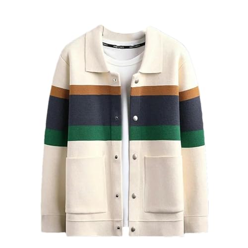 Manteau tricoté homme contre le froid veste pull ample casual automne hiver