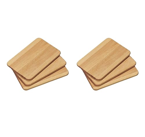 KESPER Ontbijtplankje | 6-pack | beukenhout