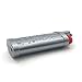 Lucklybestseller Silver and Gray Color Vintage Metal Lighter Case Cover Holder for Mini BIC Lighter J5