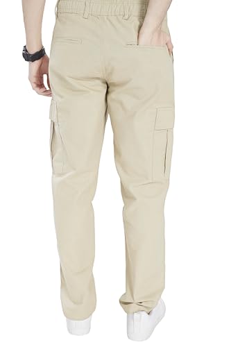 Image of DIVISIVE Men's Loose Fit Linen Blend Cotton Cargo Pants