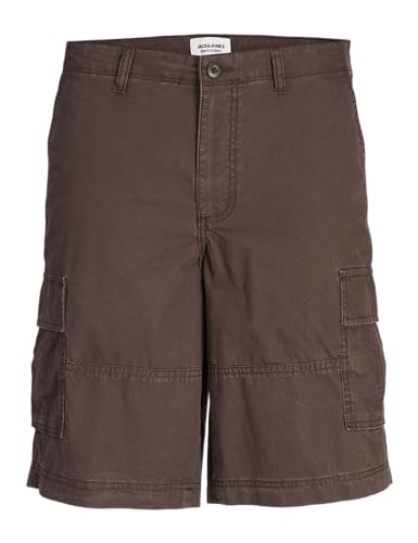 Jack & Jones Jpstcole Jjcampaign Short Pantalones Cortos Cargo, Seal Brown, S Hombre