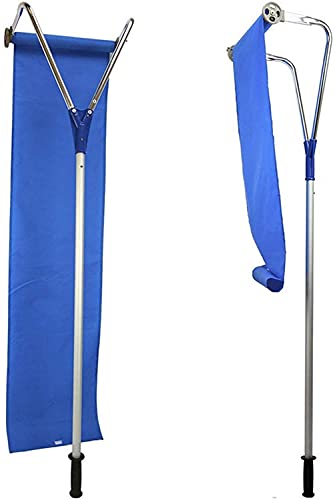 Râteau à neige télescopique, tissu durable pour un déneigement efficace, idéal pour nettoyer le toit de la maison
