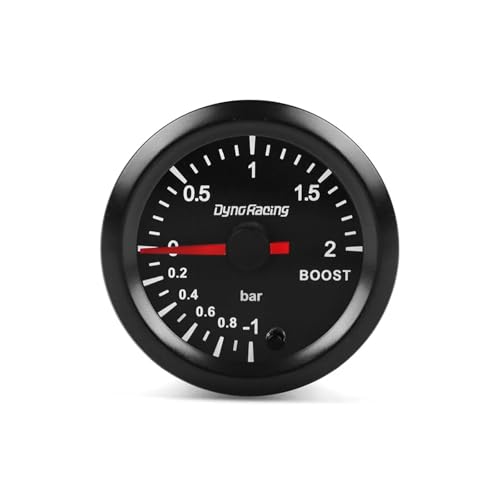 Medidor de presión de aceite de 2 bar y 52 mm con LED de 7 colores para motor de coche