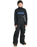 Poids de remplissage 60 g Quiksilver Mash Up - Salopette de Snow Technique - Garçon Enfant 8-16 Ans - 12 - Noir