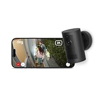 New Ring Outdoor Camera Plus (Battery) | 2K with Ring Vision I DIY Wireless Outdoor Security Camera | alternative to CCTV system I 30-day free trial of Ring Home Plan