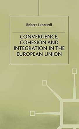 Convergence, Cohesion and Integration in the European Union 1995th Edition book cover