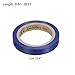 PATIKIL 26Ft Grip Finishing Tape, 2 Pack PVC Racquet Finishing Tapes Racket Accessories Sticky Seal for Tennis Badminton, Blue