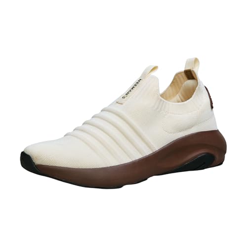 Image of Neeman's Unisex Begin Walk 'Breeze' Slip Ons Shoes | Breathable Knit Upper with Cushioned Insole & Supportive Midsole for Everyday Comfort