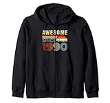 Photo Gallery awesome since 1990 retro 32 years old vintage 32nd birthday felpa con cappuccio Photo Gallery awesome since 1990 retro 32 years old vintage 32nd birthday felpa con cappuccio
