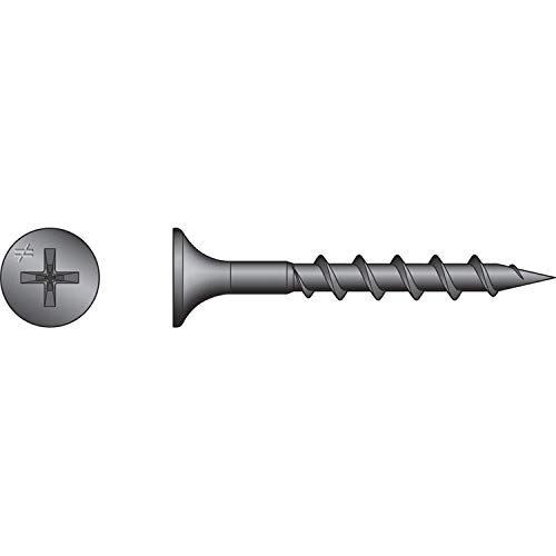 Simpson Strong-Tie DWC114PS DWC Drywall Screw (Collated) #6 x 1-1/4 in. #2 Phillips Bugle-Head (2500-Qty)