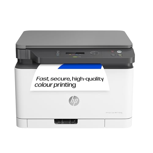 HP Colour Laser MFP 178nw | HP’s smallest in-class | Wireless | Print from phone or tablet | Print...