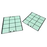 2 filtros de repuesto para acondicionadores de aire Daikin para FTXH35, FTXD35, 25FV2C, FTXS35DV2C Protección contra el polvo