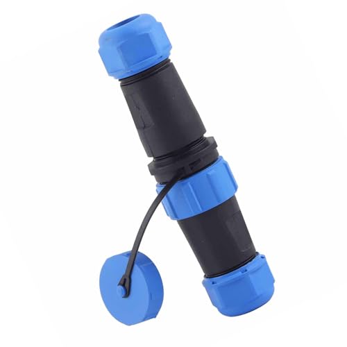 Conector de Aviación Plástico HUIOP IP68 2 pines miniatura 2