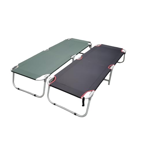 Cast Iron & Canvas Material, 250 LBS Weight Capacity, 71.65x24.4 Inches, Multipurpose for Patio, Outdoor and Indoor Use by Generic - Image 2