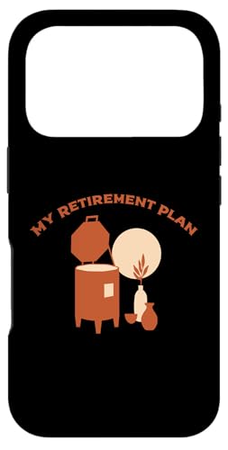 MY RETIREMENT PLAN 窯 スロー 陶器 鉢 陶芸 ミーム スマホケース iPhone 17 Pro 用