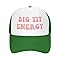 bamgen Big Tit Energy Funny Trucker Hats for Adult Humor Inappropriate for Women and Men Green