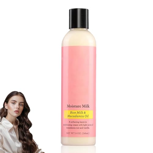 Feuchtigkeitsmilch Für definierte geschmeidige Locken Pflegende Leave-In Milch für Locken & welliges Haar 240 ml 8 0 oz