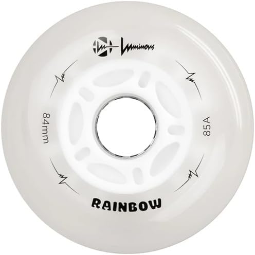 LUMINOUS INLINE WHEEL 85A RAINBOW (84MM)