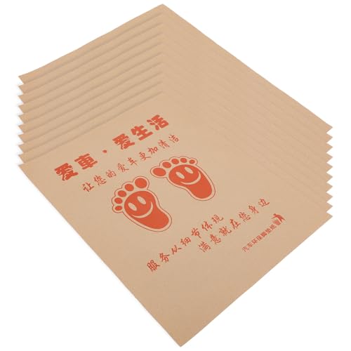 Alfombrillas de papel kraft Merryhapy protectoras y desechables para suelo de coche