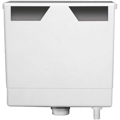 Concealed Cistern Eco Dual Flush 6/3L, for Back to Wall Toilet, BTW WC Bottom Entry Inlet - Cistern Only