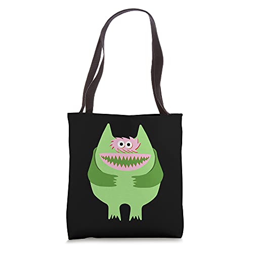 Bolso Tote Retro Kawaii Culture 70s Verde miniatura 1