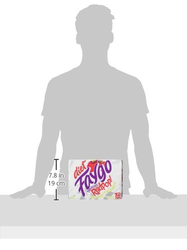 Faygo Diet Redpop Strawberry Soda, 12-Pack 12-Fl. Oz. Cans #TOP2
