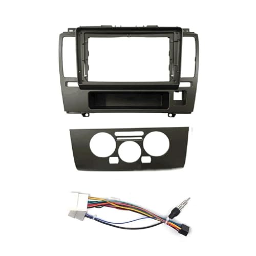 9�C���` �J�[���W�I �t�F�C�V�A �X�e���I �_�b�V���{�[�h �p�l���t���[�� 2Din DVD GPS MP5 �v���[���[ �g�����L�b�g �ɓK������ �e�B�[�_ �ɓK������ ���e�B�I 2005-2010�p KISSGPIPOL(MT With cord)