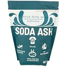 Dive Rite in Premium Soda Ash Designed as a PH Increaser for Pool and Washing Soda for Tie Dying and Everyday Usage 2 Pounds