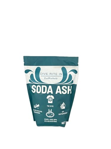 Dive Rite in Premium Soda Ash Designed as a PH Increaser for Pool and Washing Soda for Tie Dying and Everyday Usage (2 Pounds)