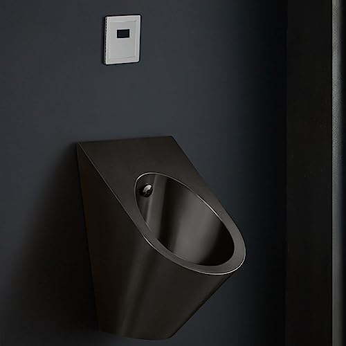 OTQEFTN Bathroom Men's Urinal, Wall-Mounted High-Efficiency Public Toilet Sanitary Ware Commercial Stainless Steel Non-Contact Public Toilet Urinals