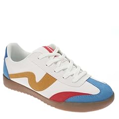 White-blue-red Orange