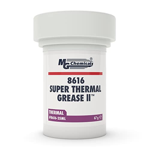 MG Chemicals - 8616-25ML 8616 Super Thermal Grease II, 67 g Jar