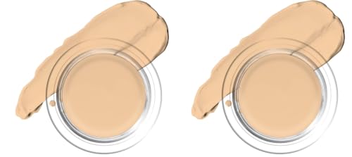 Image of Colors Queen Real Base 2 in 1 Cream Foundation & Concealer | Lightweight, Full Coverage concealer Foundation Matte Finish with SPF | Long Lasting for Face Makeup (Natural) (Pack of 2)