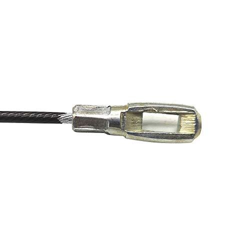 Yorten Conjunto de cabos de freio de mão Cabo de freio compatível com Opel Corsa C