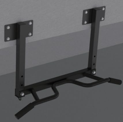 Joist Mount Pull Up Bar, Beam and Rafter Mounted Chin Up Bar for Home Gym With Wood Mount and Wall Mount Screws