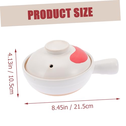 Pot en céramique conservation chaleur casserole terre cuite - 3