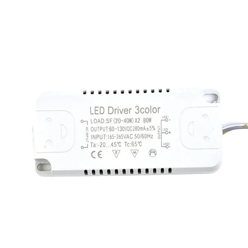 Adaptateur pilote LED 50-70W transformateur d'éclairage 260-280 mA